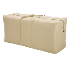 Classic Accessories 16.25 In. W. x 22.5 In. H. x 48 In. L. Tan Polyester/PVC Cushion Cover Image 1