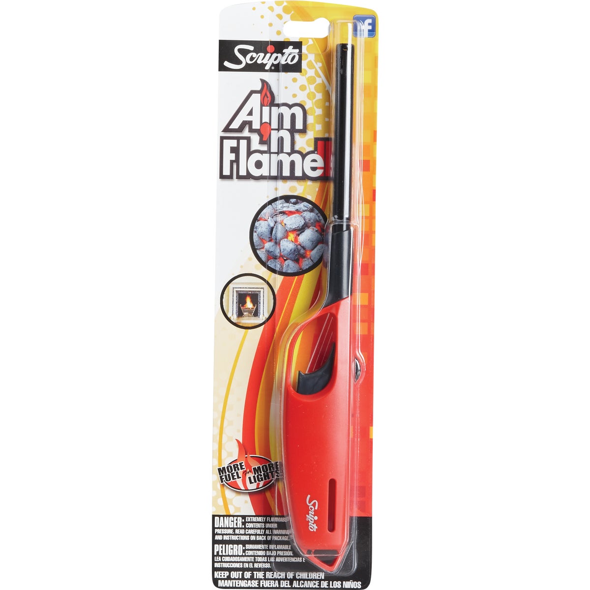Scripto Aim 'n Flame MAX Nonrefillable Straight Stem Butane Lighter Image 4