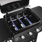 Dyna-Glo 3-Burner Black 30,000 BTU Open Cart LP Gas Grill Image 3