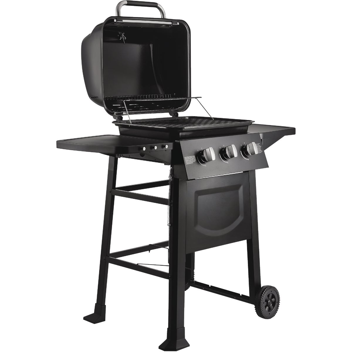 Dyna-Glo 3-Burner Black 30,000 BTU Open Cart LP Gas Grill Image 2