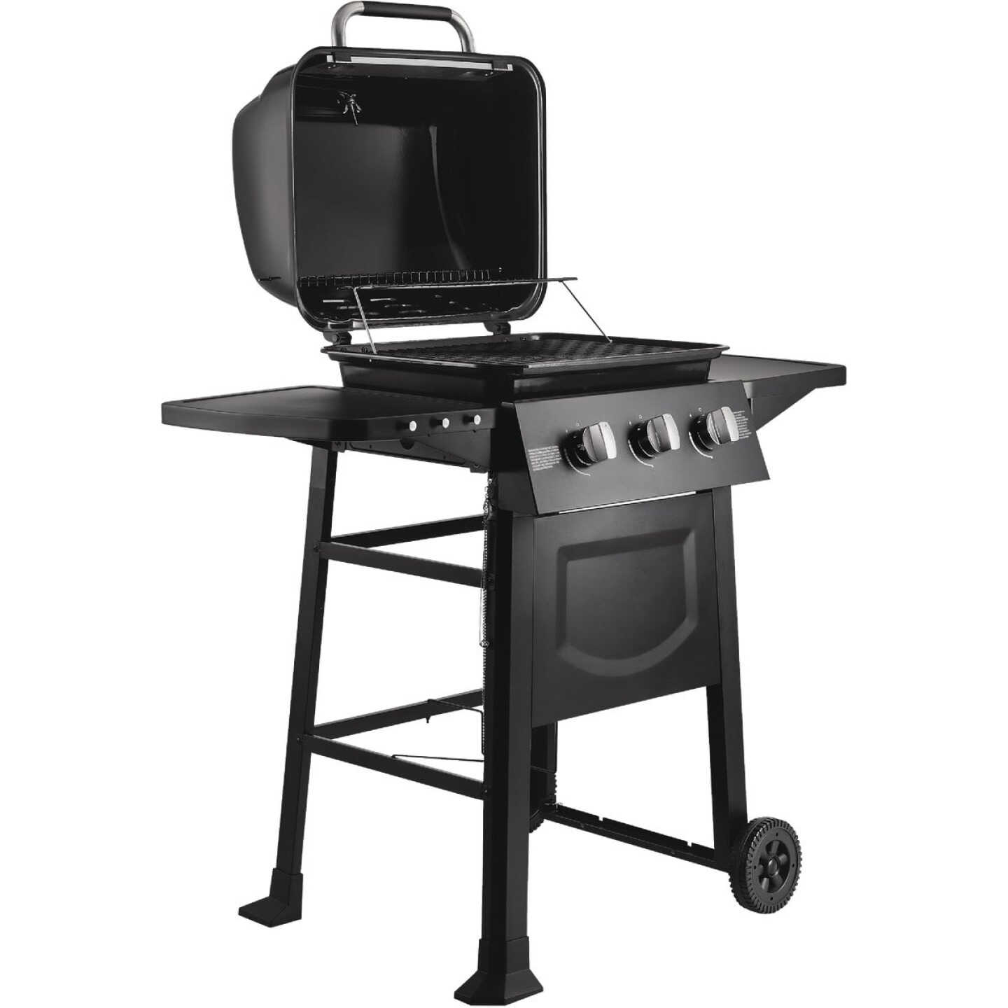Dyna-Glo 3-Burner Black 30,000 BTU Open Cart LP Gas Grill Image 2
