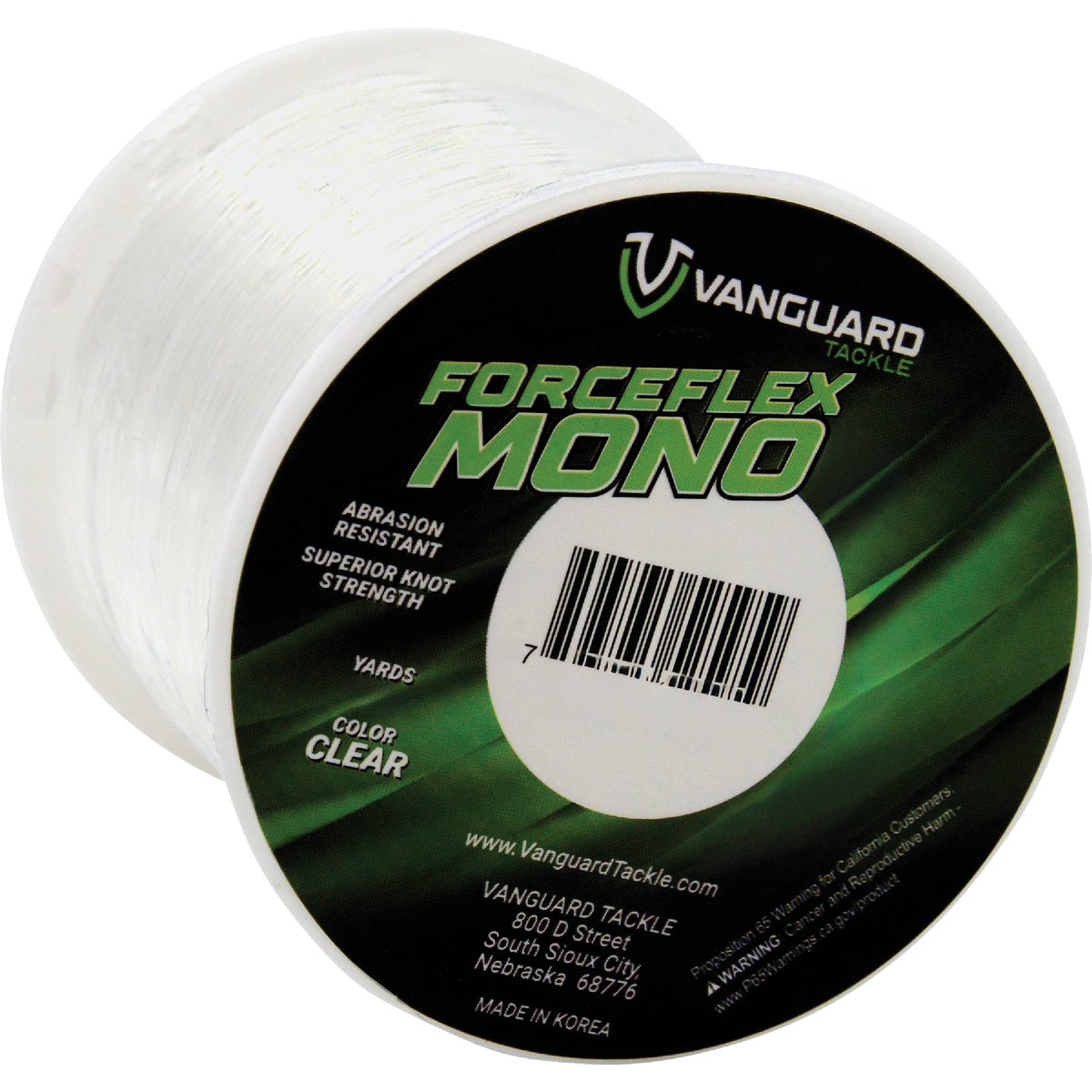 Vanguard 30 Lb. 180 Yd. Clear Monofilament Fishing Line