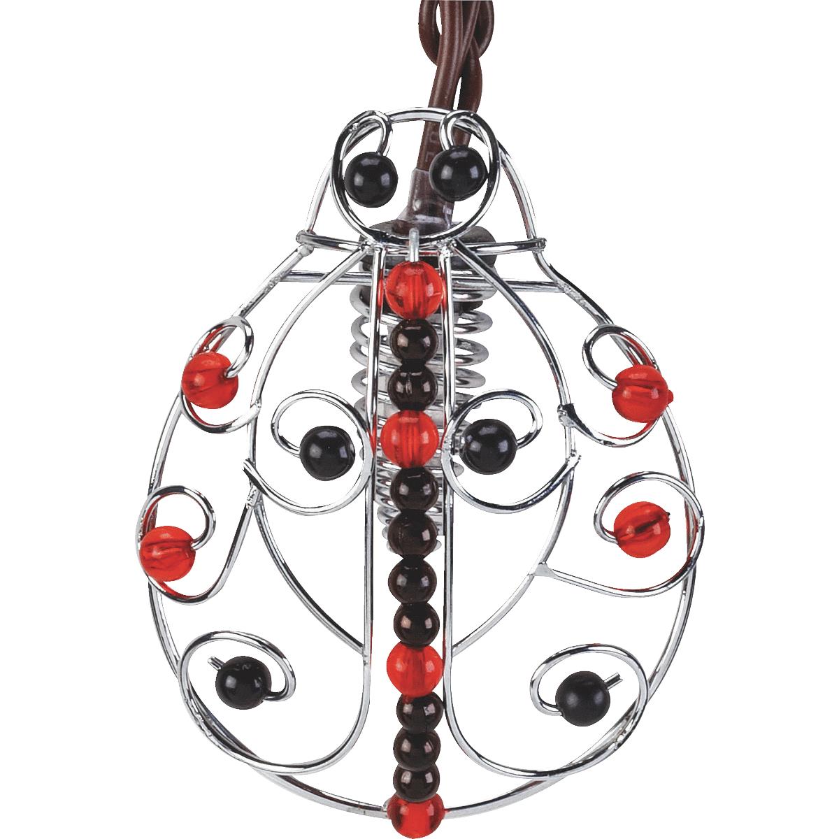 10CT BEADED LADYBUG