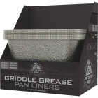 Pit Boss 5.2 In. x 4 In. x 3.5 In. Foil Griddle Grease Pan Liners (6-Pack) Image 1