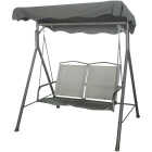 Gulf Shores 2-Person Sling Patio Swing With Canopy Image 6