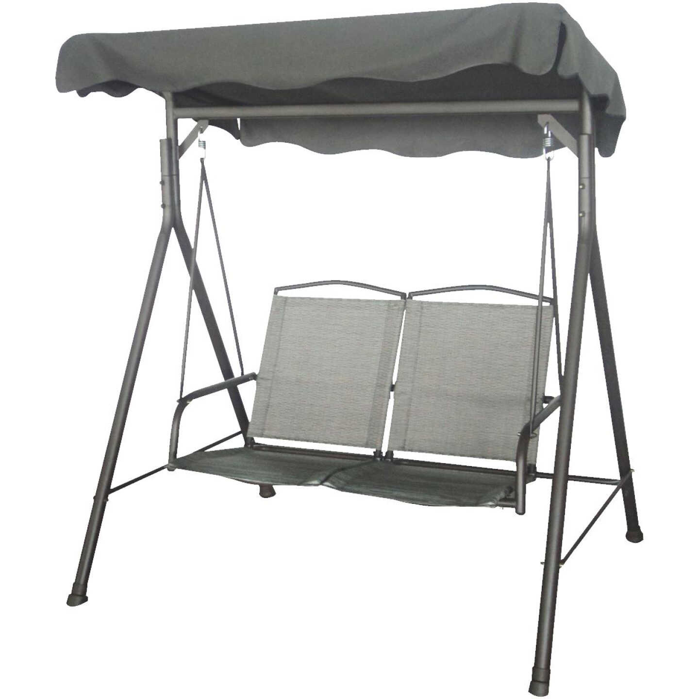 Gulf Shores 2-Person Sling Patio Swing With Canopy Image 6