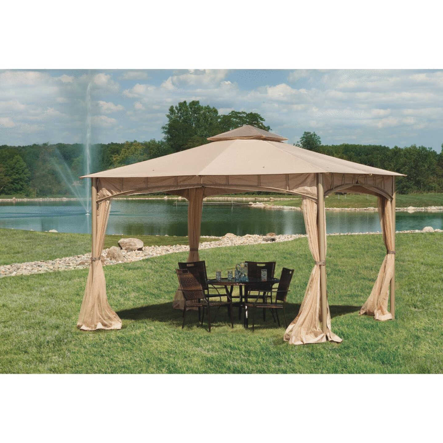 10X12 DOUBLE ROOF GAZEBO Image 5