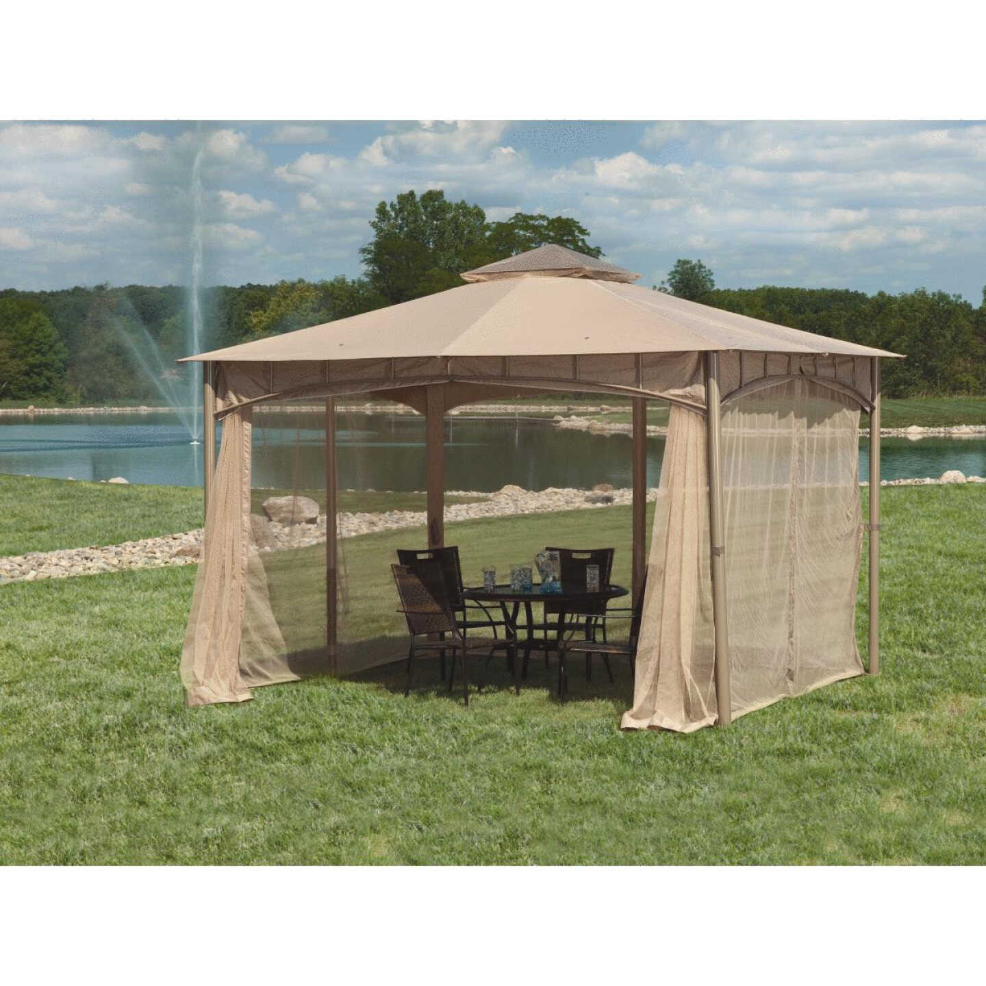 10X12 DOUBLE ROOF GAZEBO Image 9