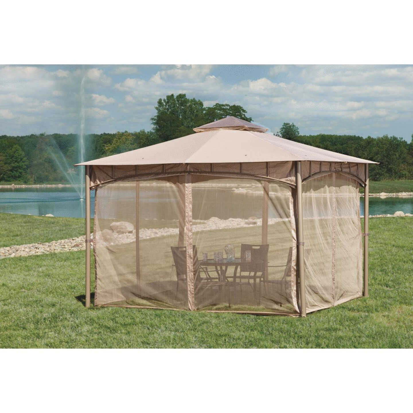 10X12 DOUBLE ROOF GAZEBO Image 7