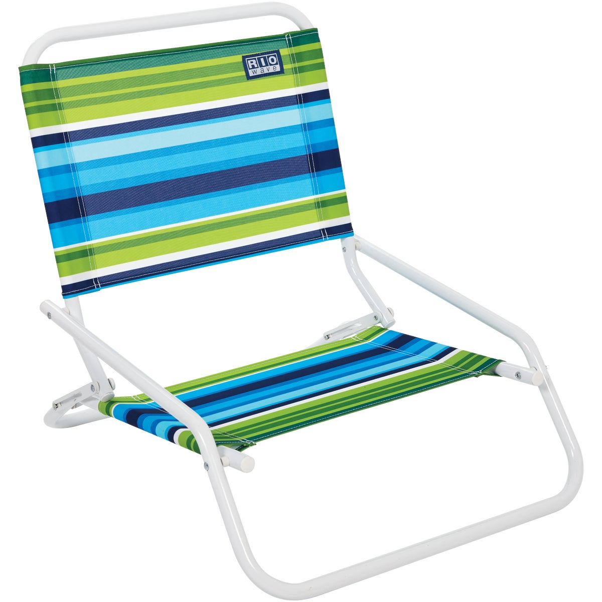 Rio Brands 1-Position Steel Folding Sand Chair Image 5
