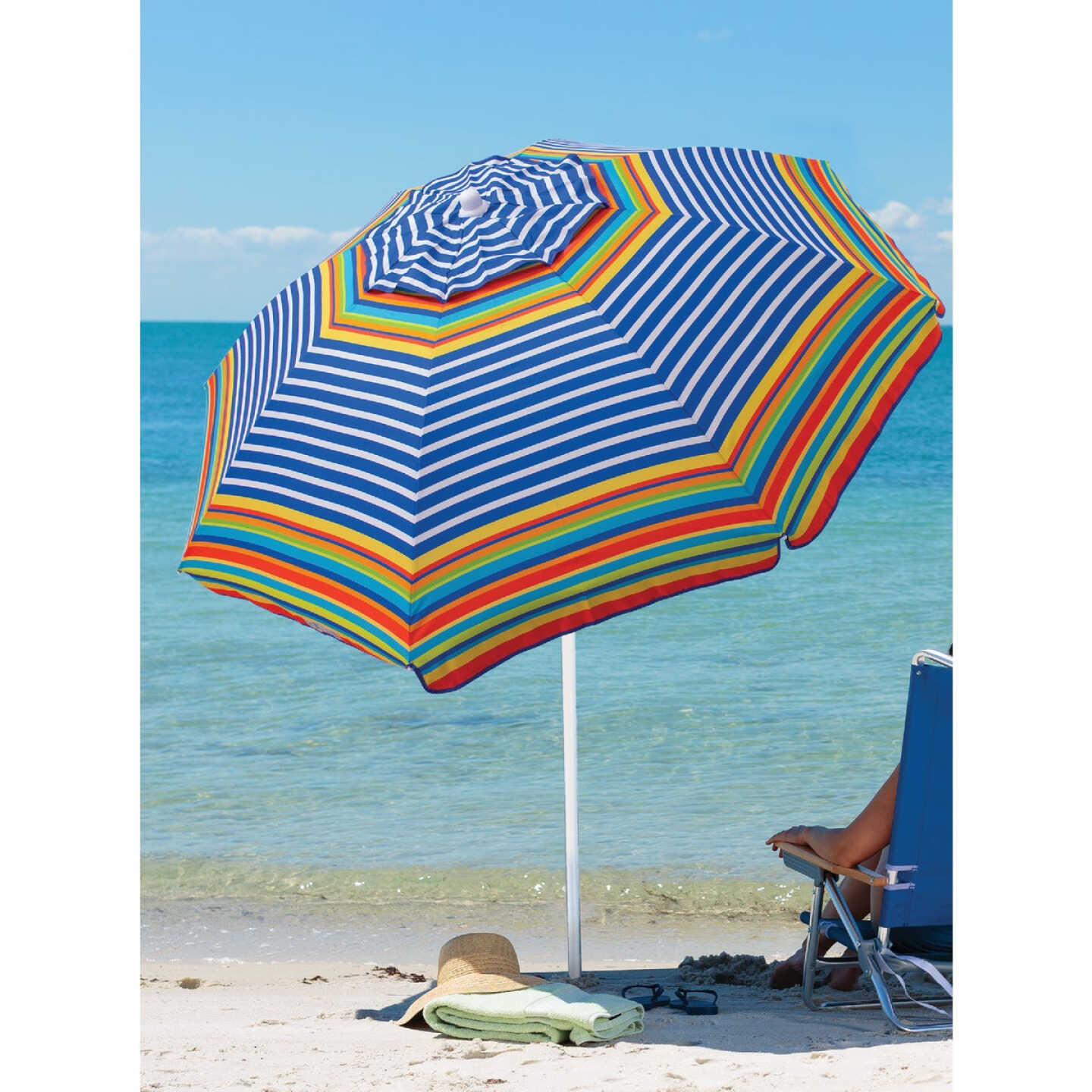 Rio Brands 6 Ft. Beach Tilt Umbrella Image 1