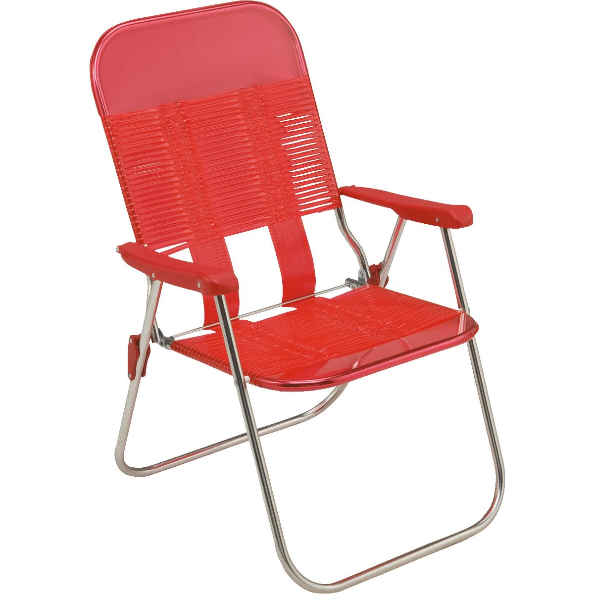 RED FOLDING JELLY CHAIR Image 1