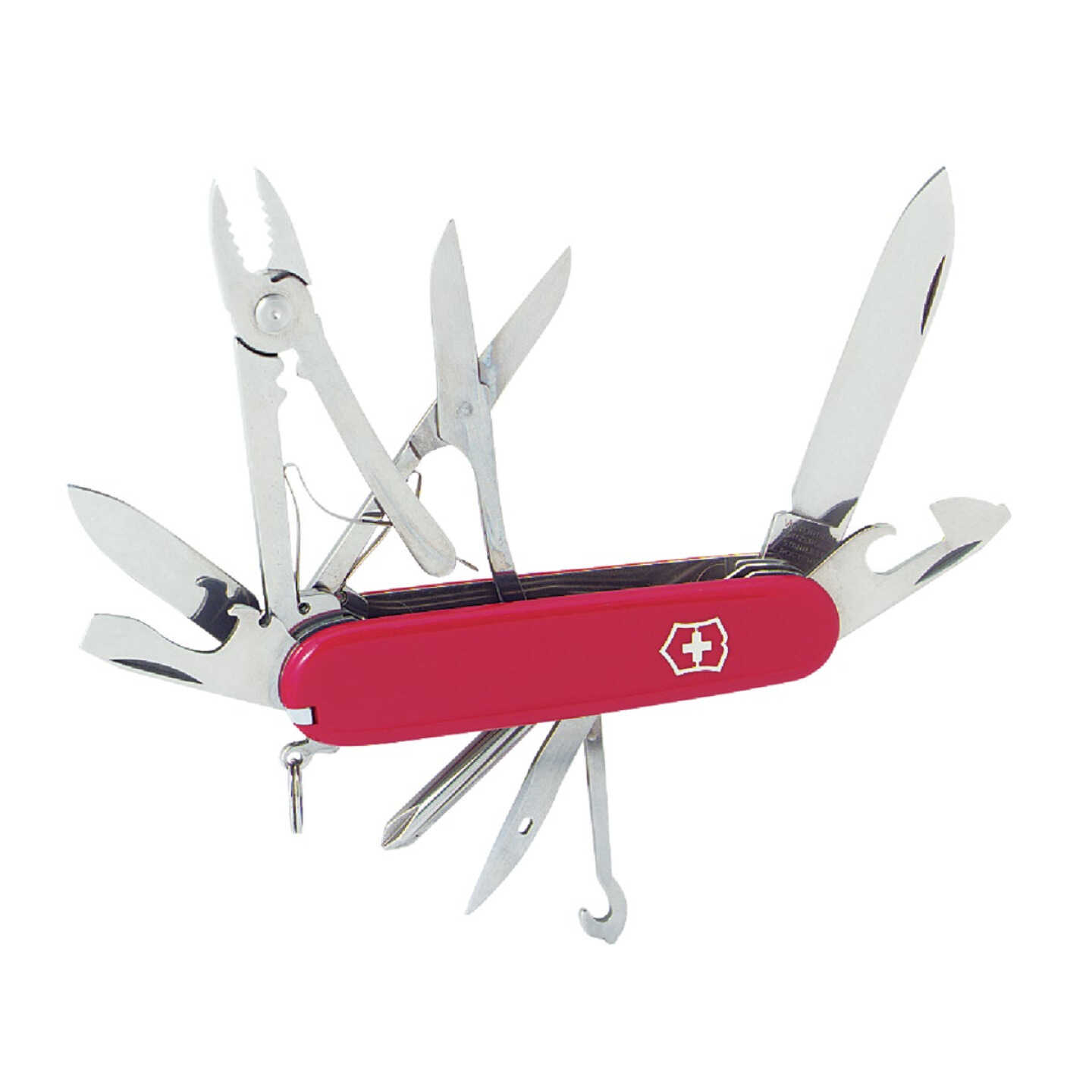 Victorinox Deluxe Tinker 17-Function 3-1/2 In. Red Swiss Army Knife Image 1