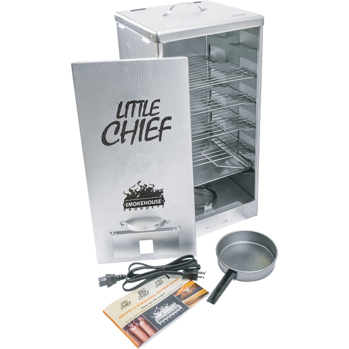 Little Chief 24.5 In. H. 250-Watt Vertical Front Load Electric Smoker