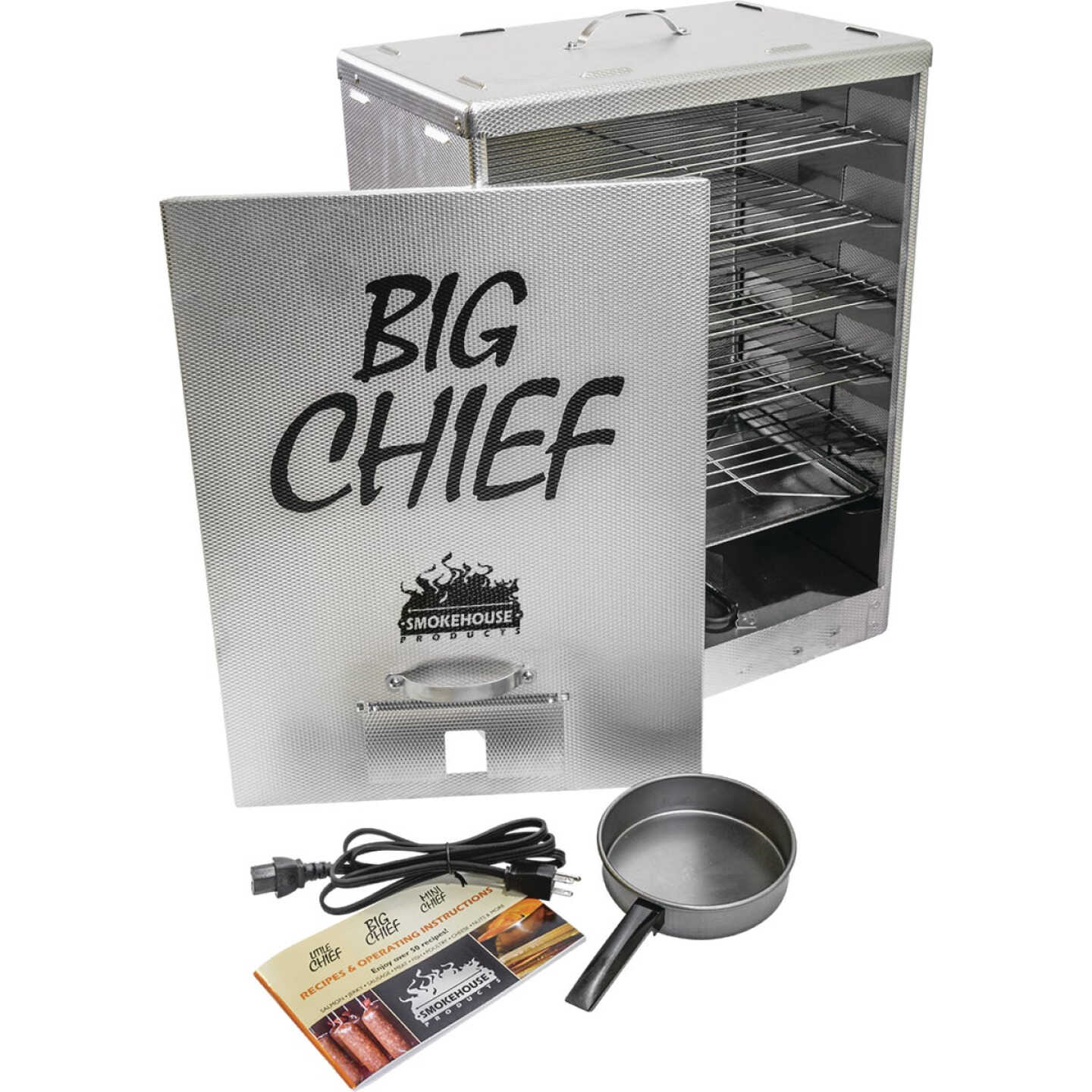 Big Chief 25 In. H. 450-Watt Front Load Electric Smoker Image 1
