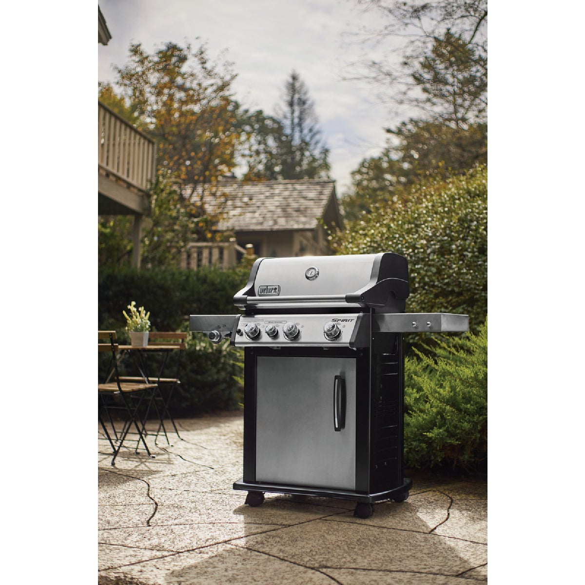 Weber Spirit SP-335 3-Burner Liquid Propane Gas Grill, Stainless Steel Image 3