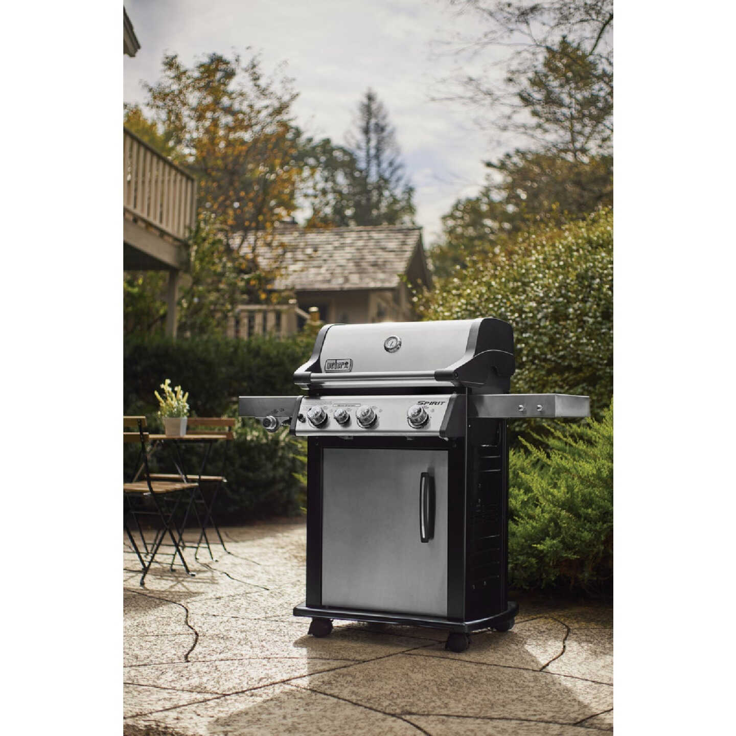 Weber Spirit SP-335 3-Burner Liquid Propane Gas Grill, Stainless Steel Image 3