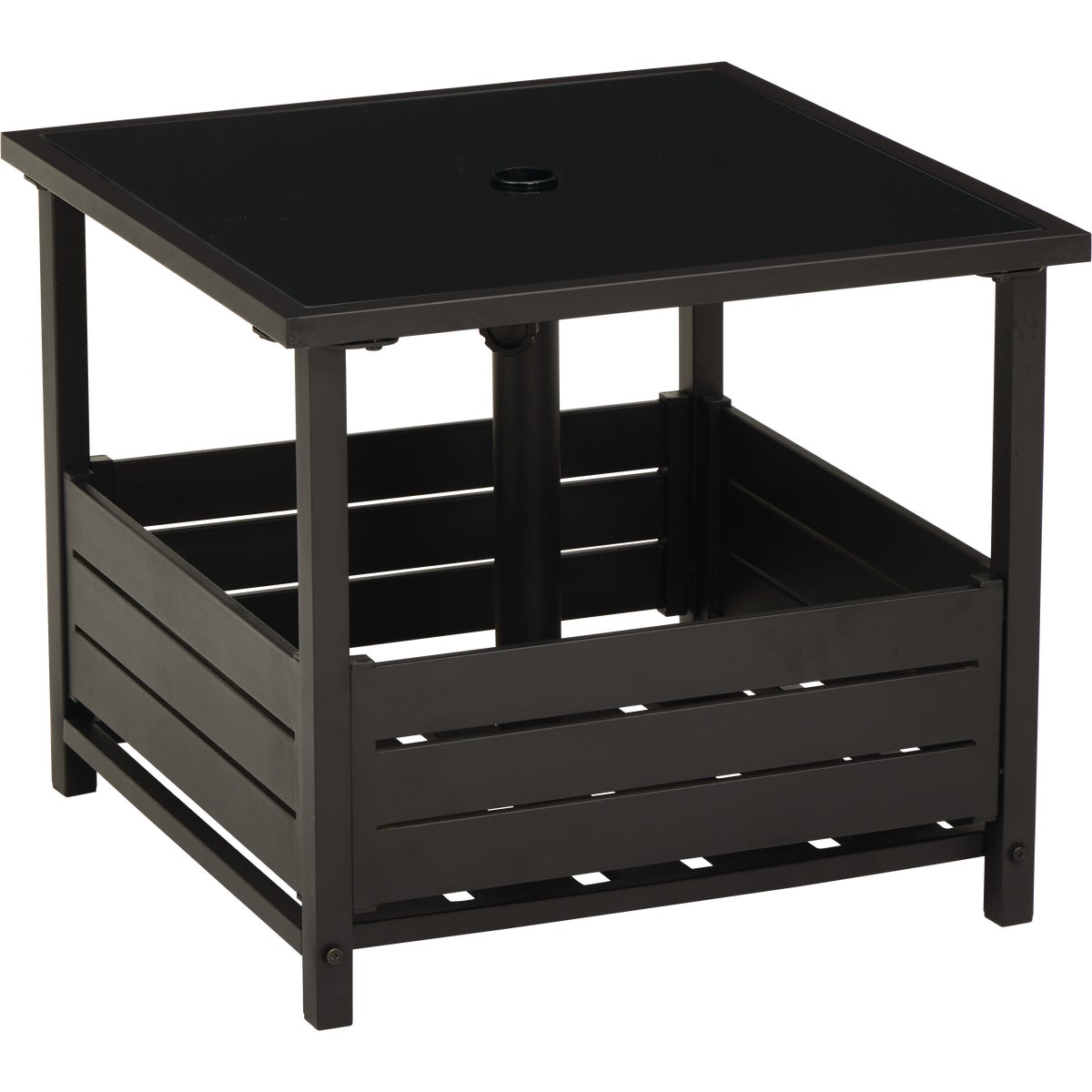 Outdoor Expressions 3-Piece Chat Set with Umbrella & PFAS-Free Fabric Image 6