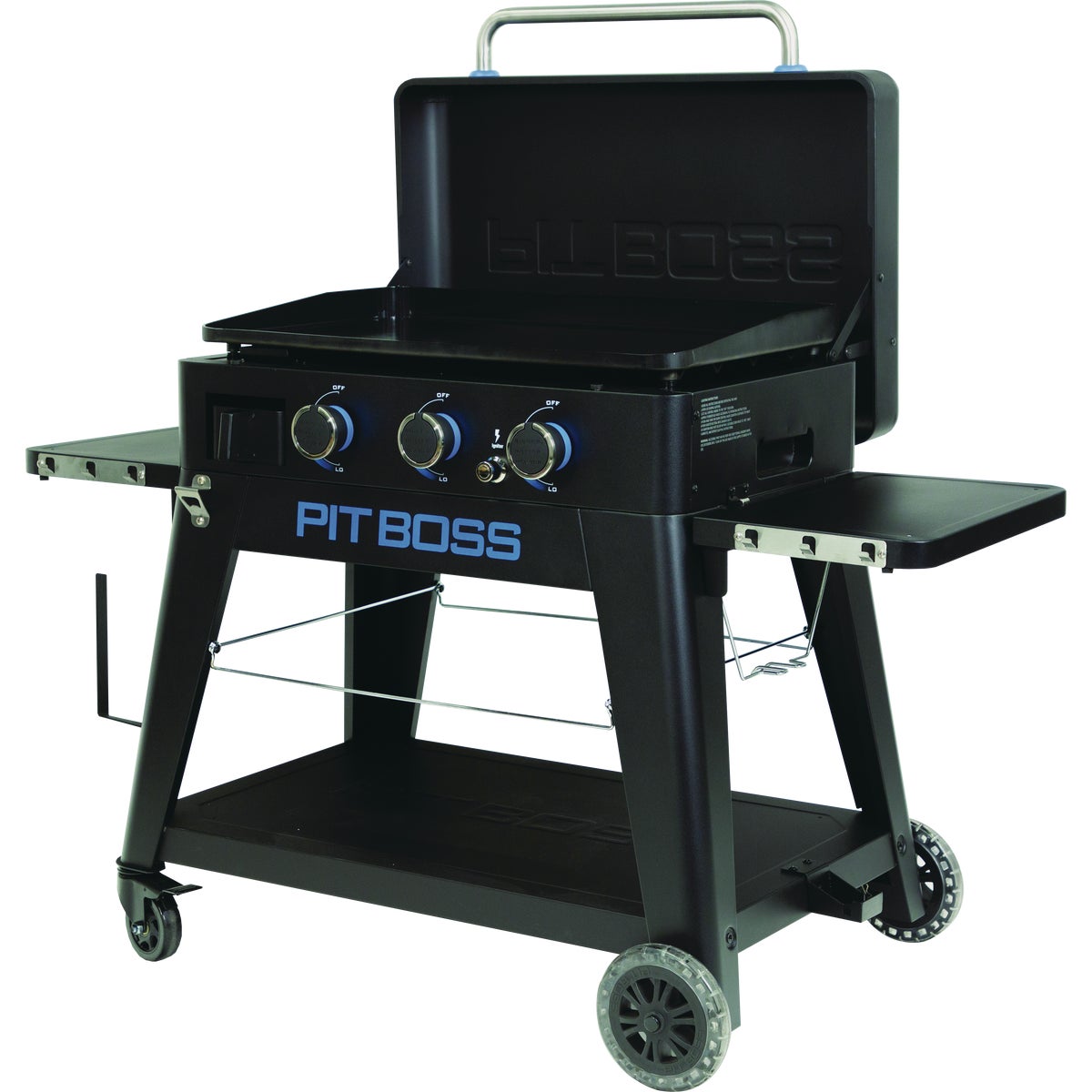 Pit Boss 3-Burner Propane Gas Gas Griddle Flat Top Grill, Black
