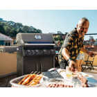 Napoleon Rogue 525 4-Burner Stainless Steel Grids LP Gas Grill, Black Image 2