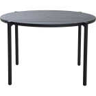 Sunjoy 46 In. Round Heavy-Duty Black Steel Dining Table Image 1
