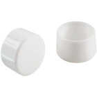 1-1/4" WHT PLAST LEG TIP Image 1