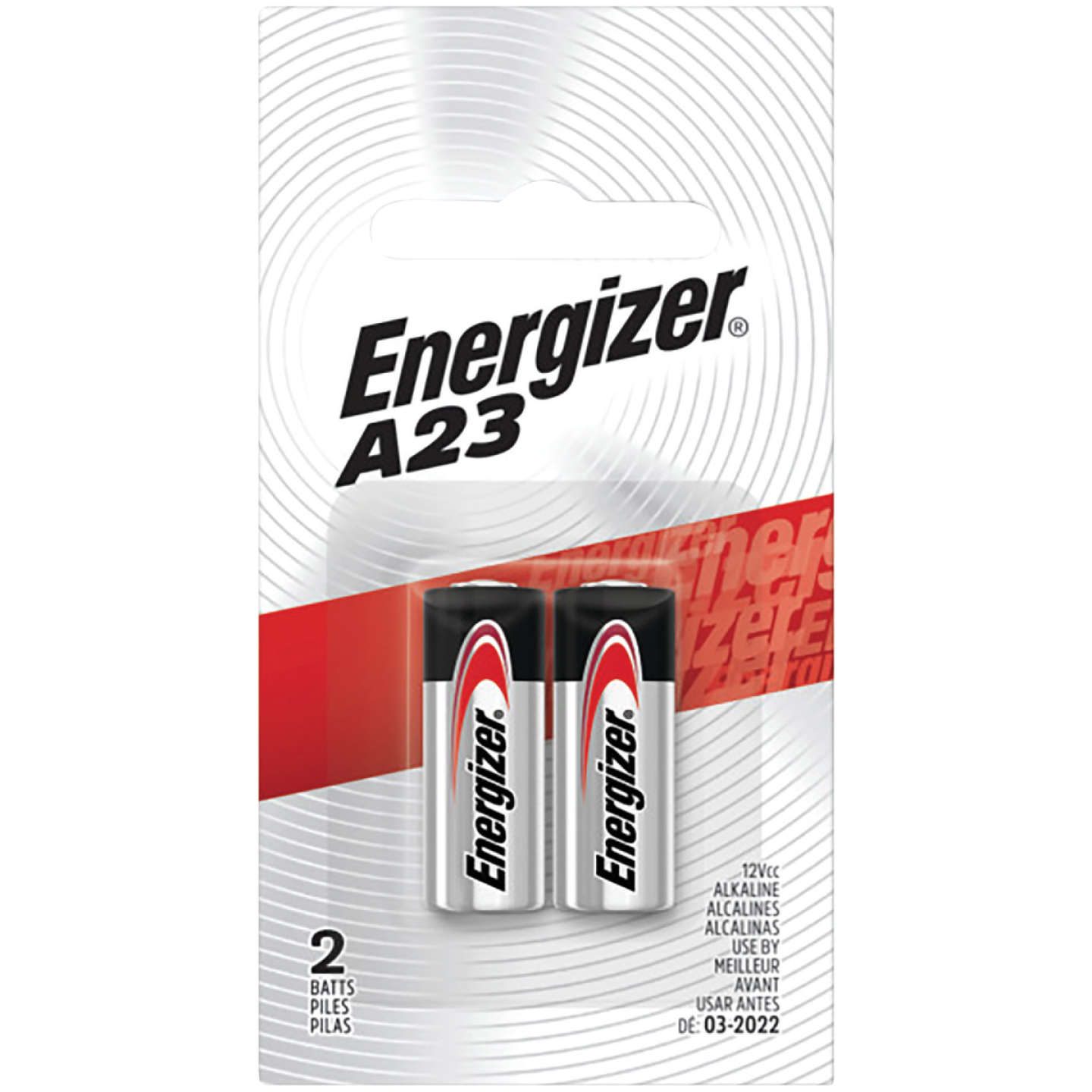 Energizer A23 Alkaline Battery (2-Pack) Image 1