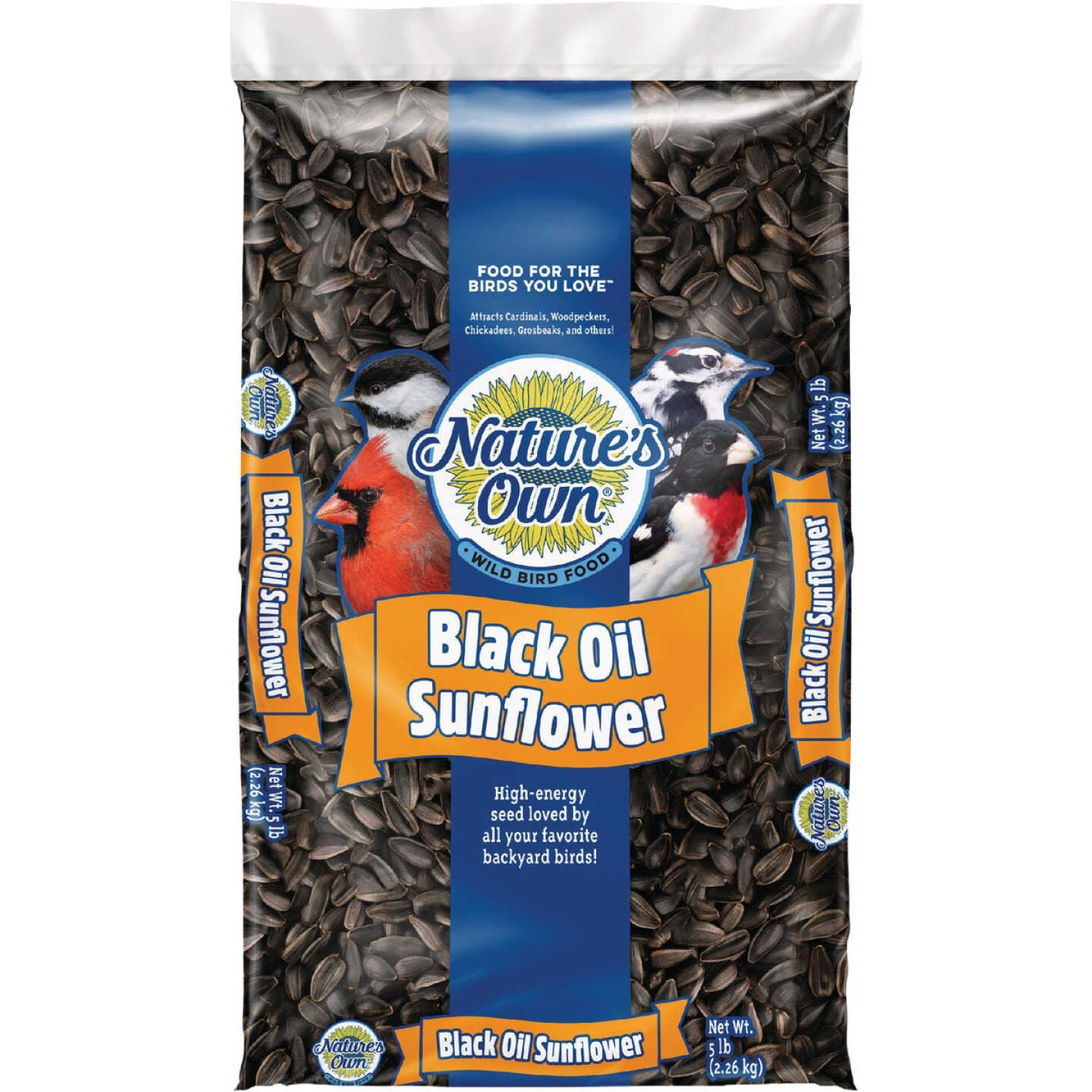 Nature's Own 5 Lb. Black Oil Sunflower Seed Image 1