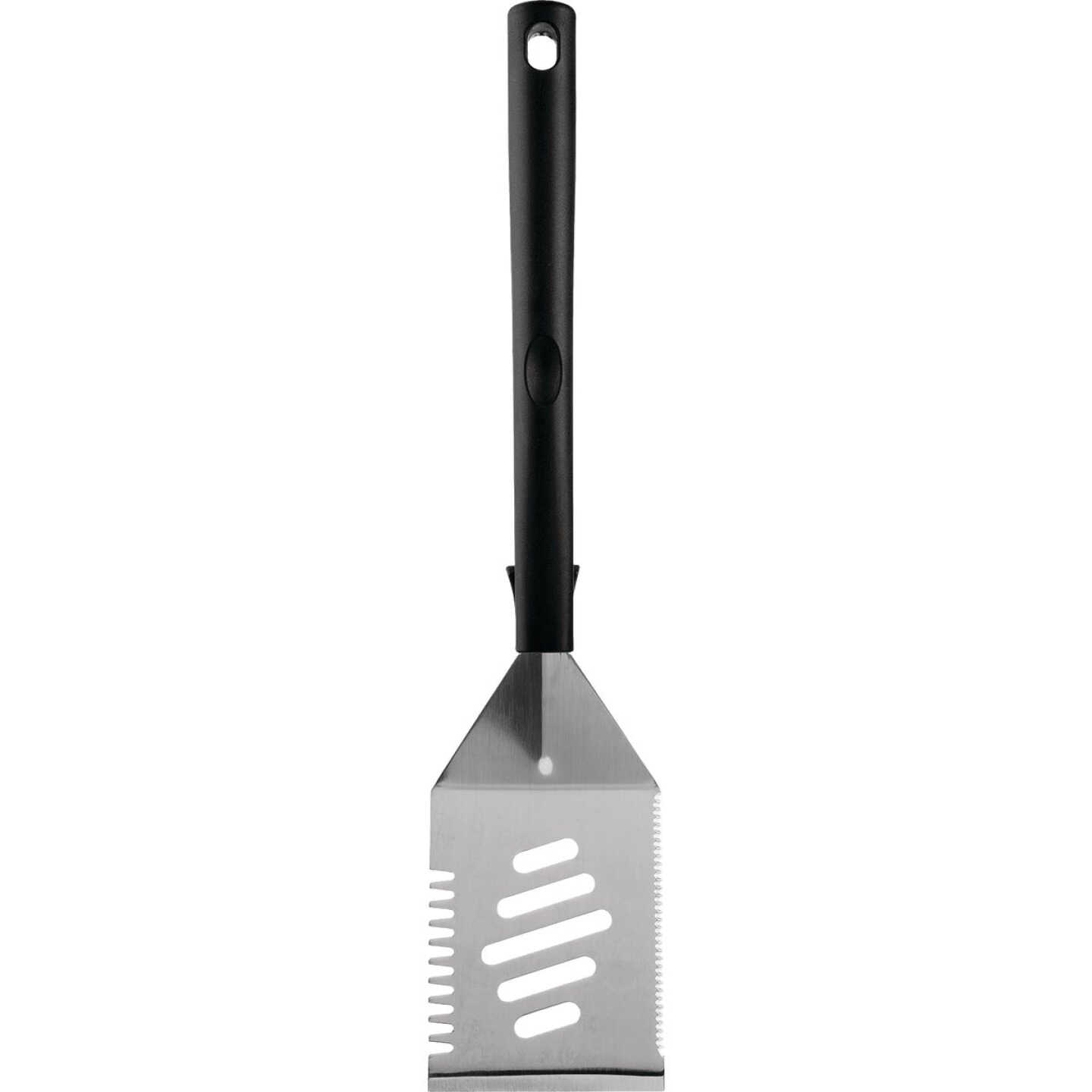 Mr. Bar-B-Q 16.5 In. Stainless Steel Kickstand Spatula Image 1