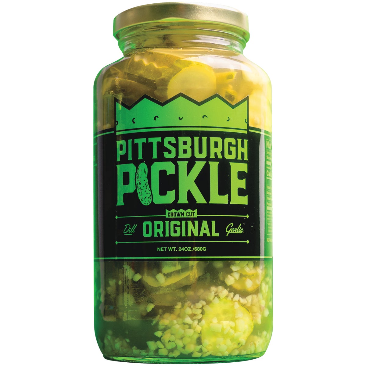 Pittsburgh Pickle Company Original Dill 24 Oz. Pickle Chips