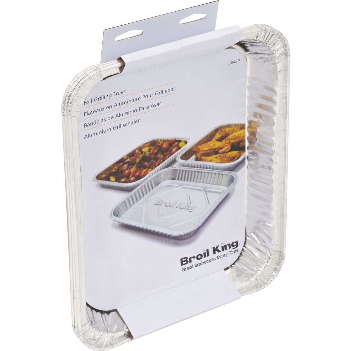 Broil King 10.25 In. x 12.75 In. Foil Drip Pan (3-Pack)