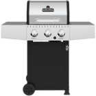 GrillPro 3-Burner Stainless Steel & Black 30,000 BTU LP Gas Grill Image 1