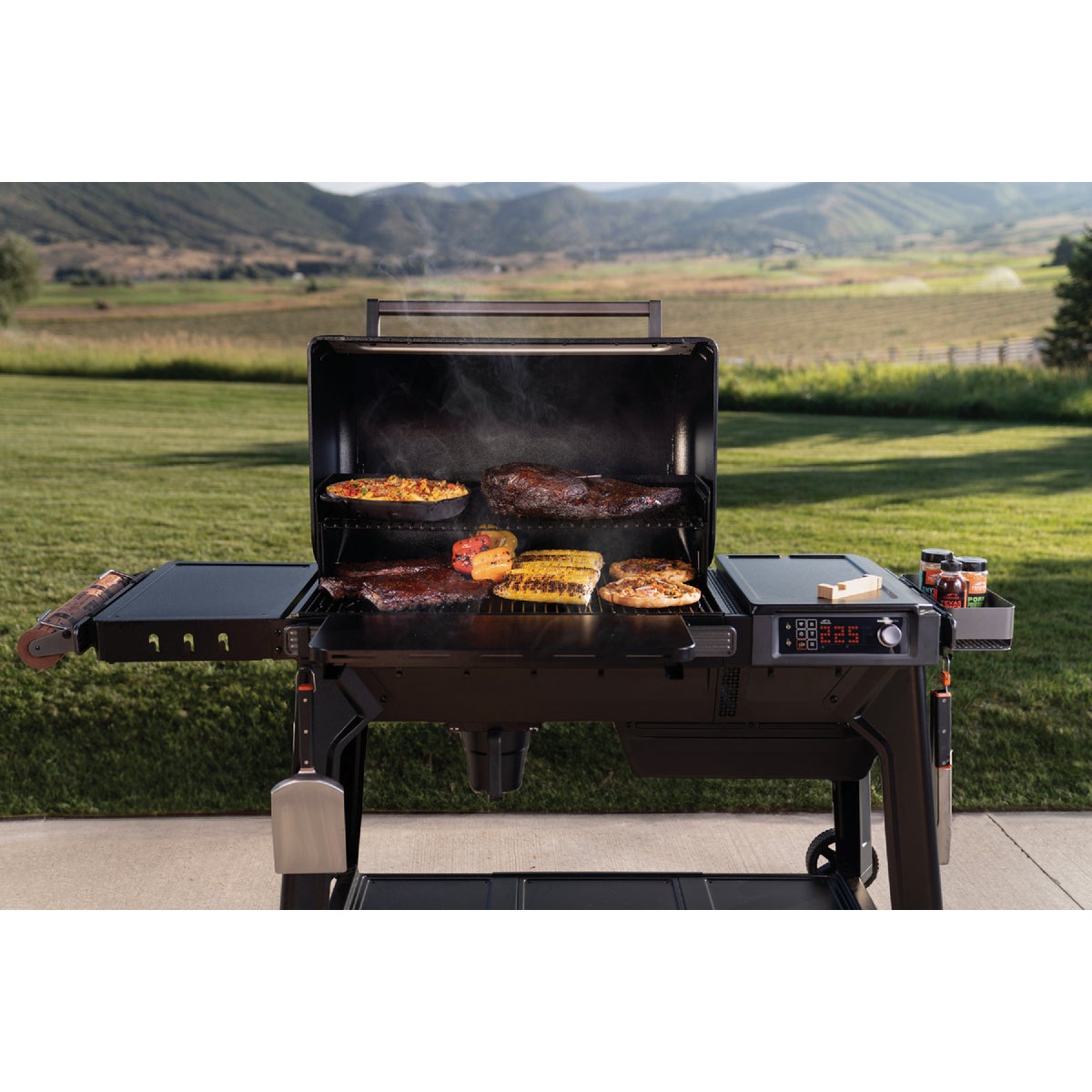 Traeger Woodridge Pro WiFire Pellet Grill Image 8