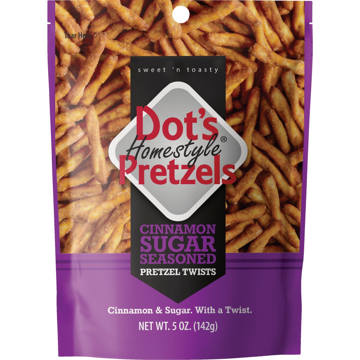 Dot's 5 Oz. Cinnamon Sugar Pretzels