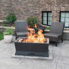 Blue Sky Peak 38 In. Rectangle Wood/Pellet Smokeless Fire Pit Image 3