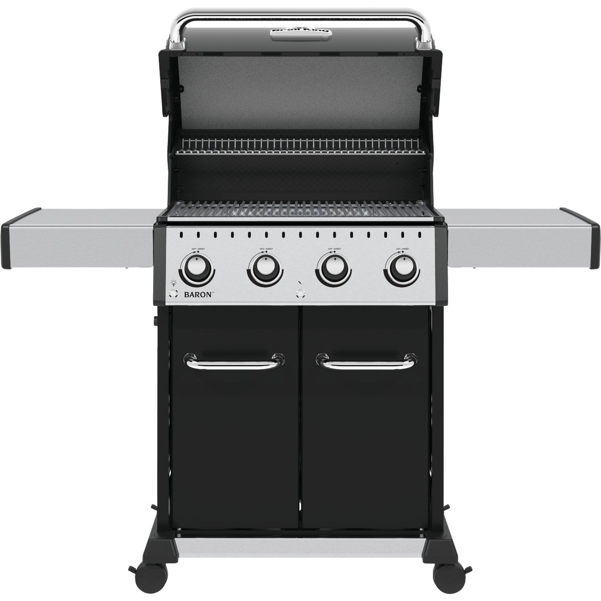 Broil King Baron 420 Pro 4-Burner Black 40,000 BTU LP Gas Grill Image 2