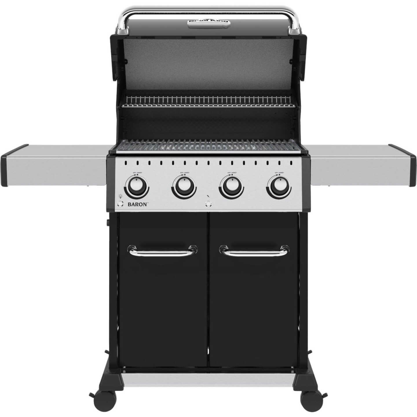 Broil King Baron 420 Pro 4-Burner Black 40,000 BTU LP Gas Grill Image 2