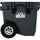 RovR RollR 45 Qt. Wheeled Hard Cooler, Granite Image 1