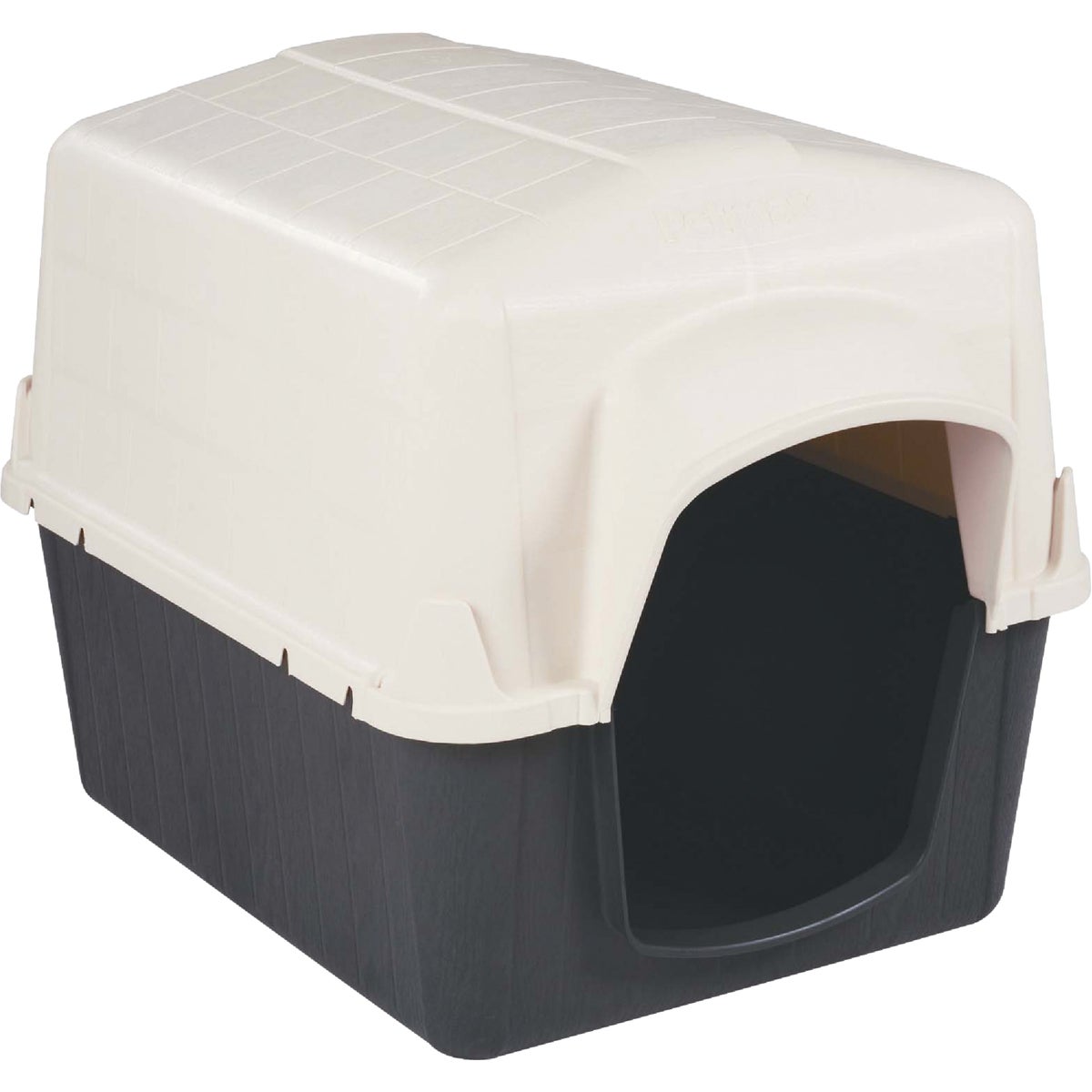 Petmate PetBarn III Almond & Cocoa Medium Dog House For 25 to 50 Lb. Dogs