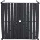 Sunjoy 40 In. Square Heavy-Duty Black Steel Dining Table Image 5