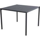 Sunjoy 40 In. Square Heavy-Duty Black Steel Dining Table Image 2