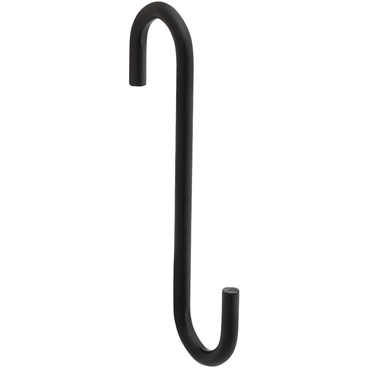 National Hardware 4 In. Black Steel Modern Small S-Hook Plant Hanger