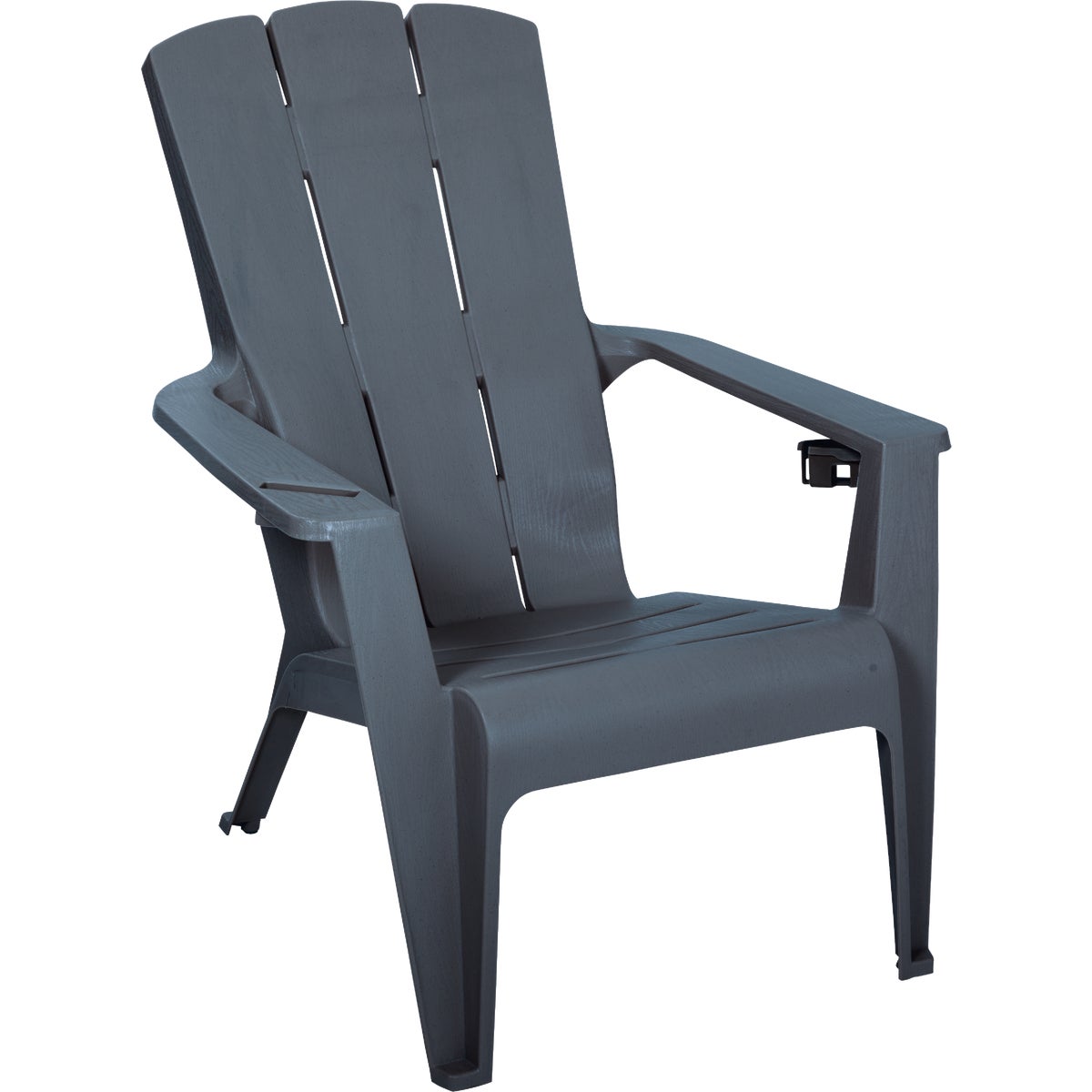 Gracious Living Flat Gray Deluxe Contour Adirondack Chair Image 5