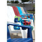 Gracious Living Flat Gray Deluxe Contour Adirondack Chair Image 4