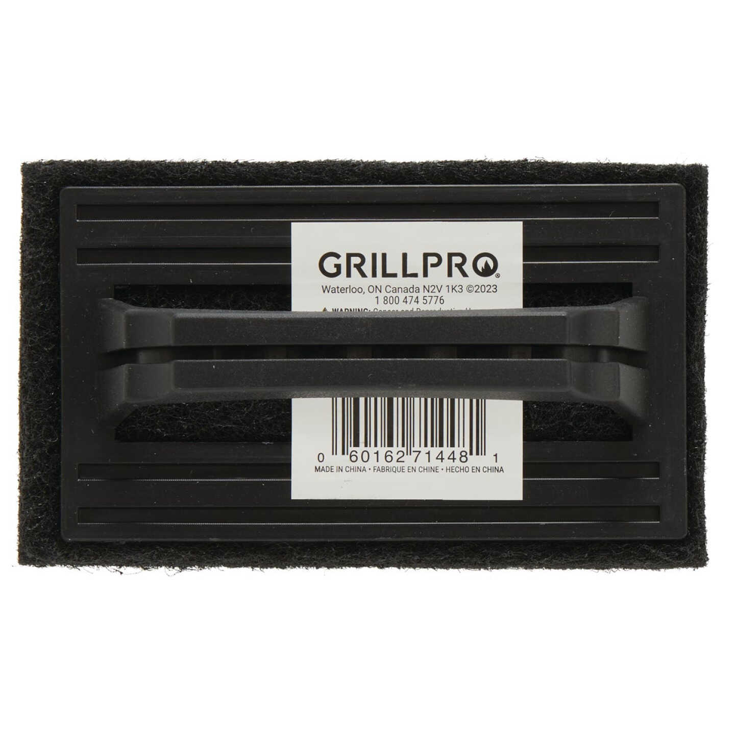 GrillPro 3 In. W. x 6 In. L. Abrasive Nylon Grill Scrubber Brush Image 4