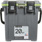 Pelican Elite 20 Qt. Cooler, Dark Gray & Green Image 2