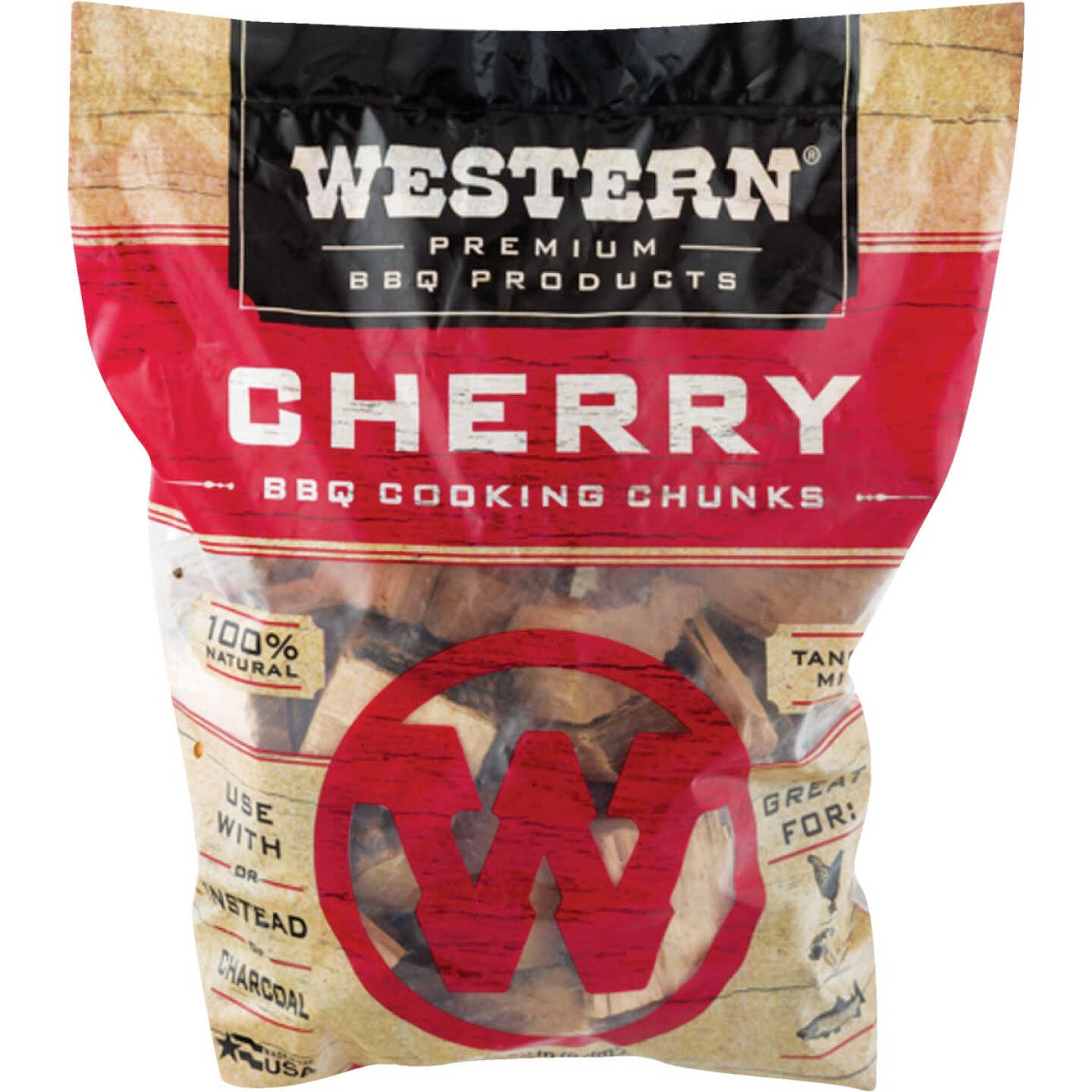Western 500 Cu. In. Cherry Wood Smoking Chunks Image 1