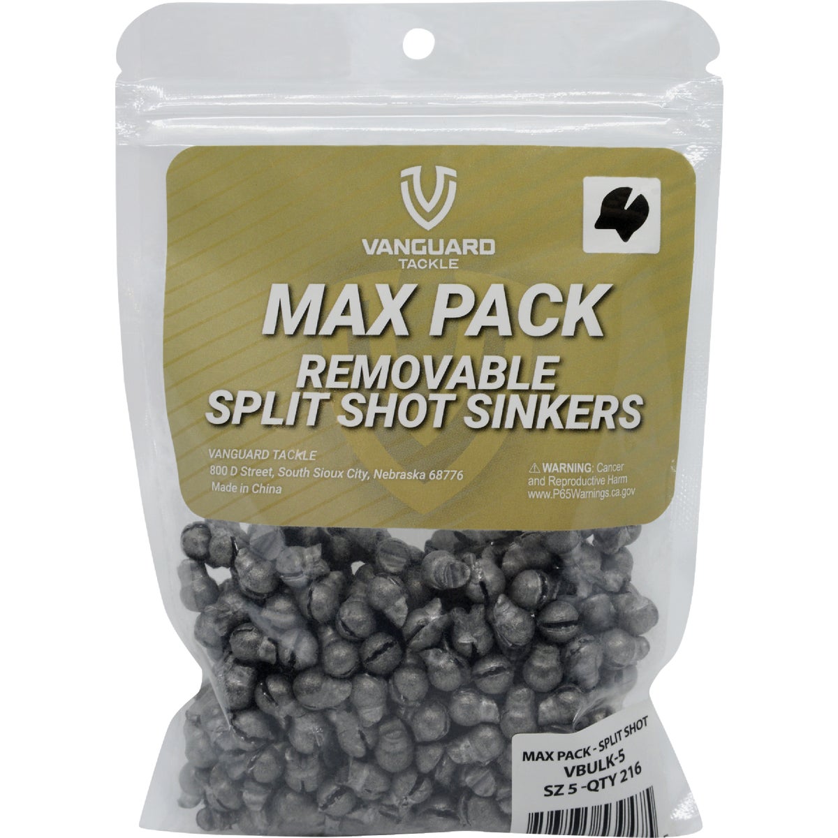 Vanguard 216-Piece Value Pack Sinker Kit Assortment