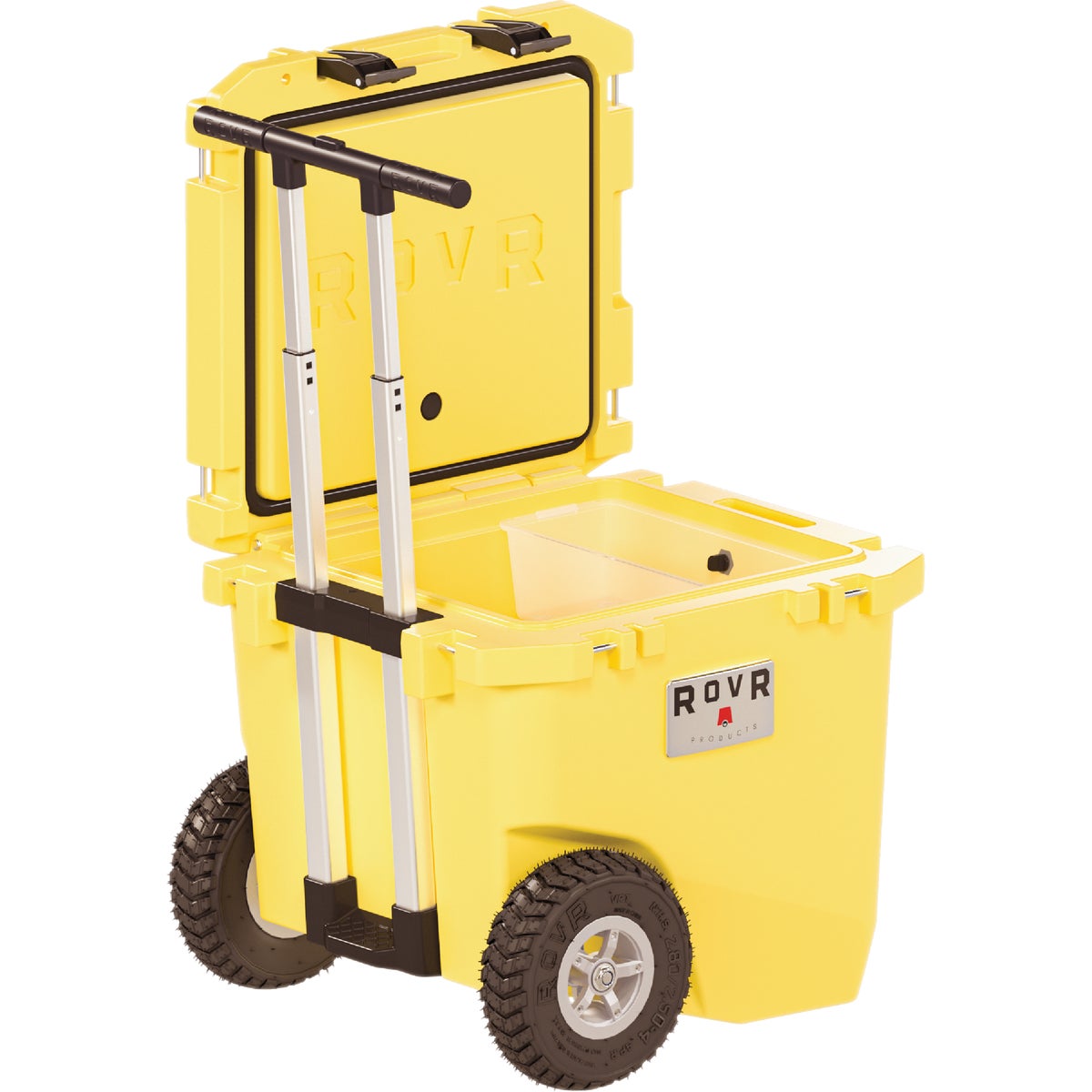 RovR Products RollR 45 Qt. Wheeled Hard Cooler, Sunny Side