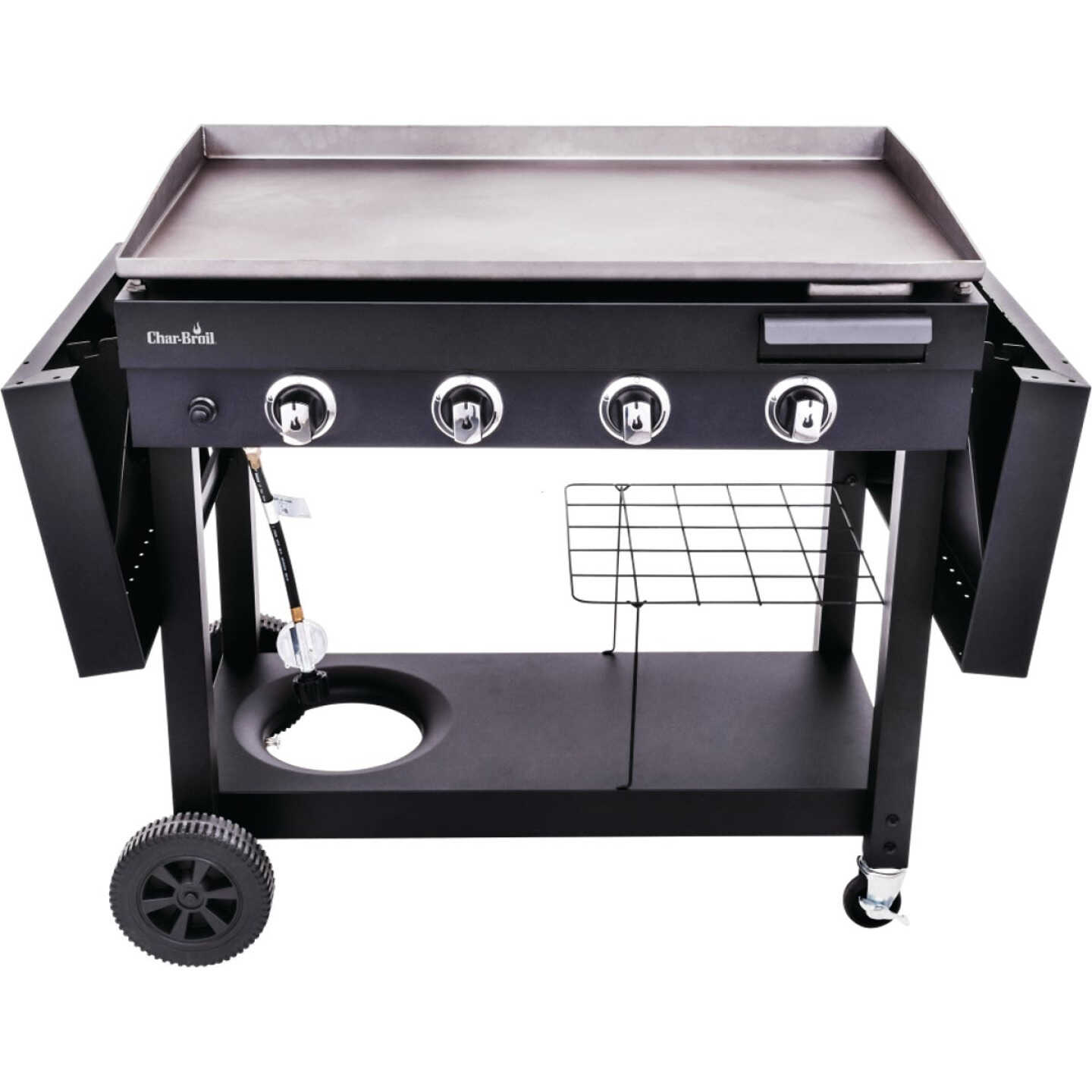 Char-Broil 4-Burner Black 40,000 BTU 778 Sq. In. Outdoor LP Gas Griddle Image 1